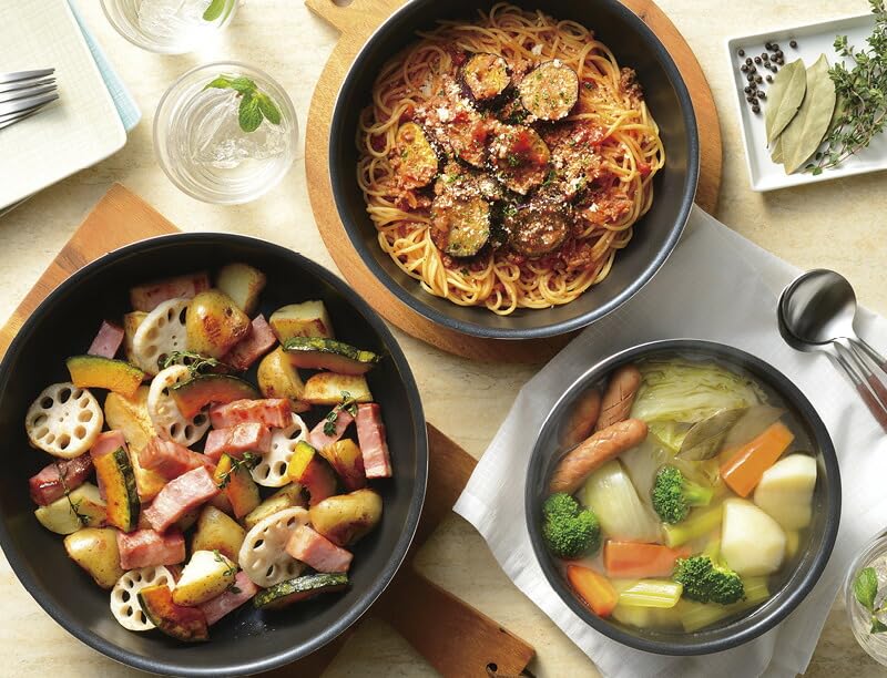 Amazon.co.jp: 春の贈り物お便り IH対応着脱ハンドル鍋3点セット